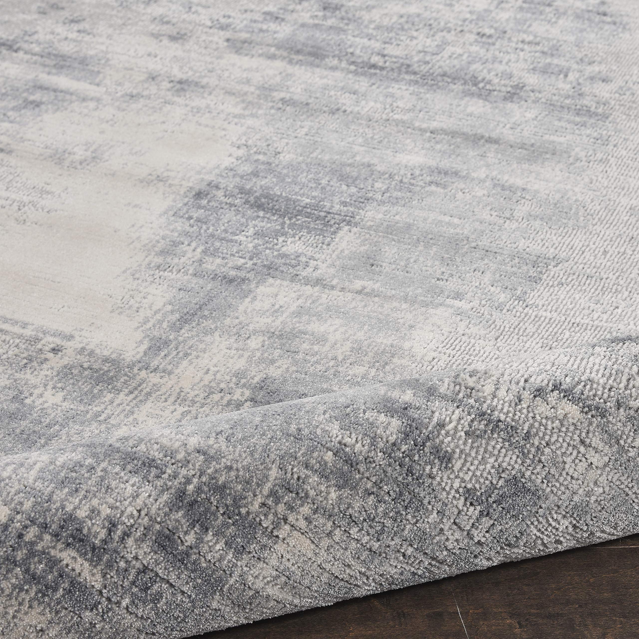 Nourison Rustic Textures Blue Ivory 7'10