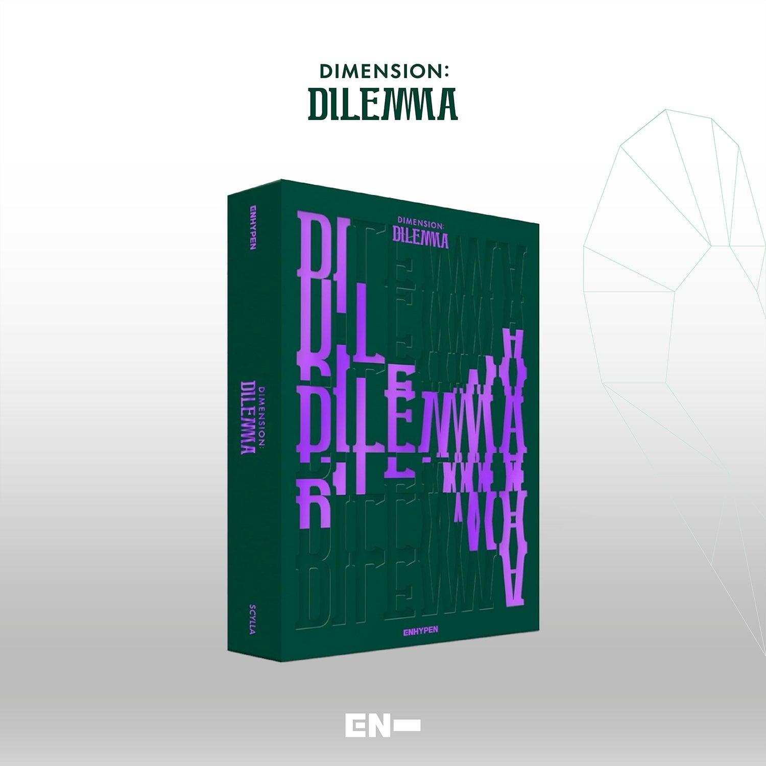 ENHYPEN 1st Album 'DIMENSION : DILEMMA' (K-Pop CD + Poster) - Perfect for K-Pop Fans & Music Collectors | Great Gift Idea for Birthdays & Special Occasions