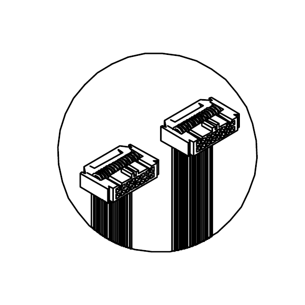 Original La Marzocco 16 Pin 80cm Ribbon Cable Replacement Part - Compatible with Espresso Machines - Durable High-Quality Connector for Professional Coffee Equipment (Perfect for Baristas & Coffee Shops)