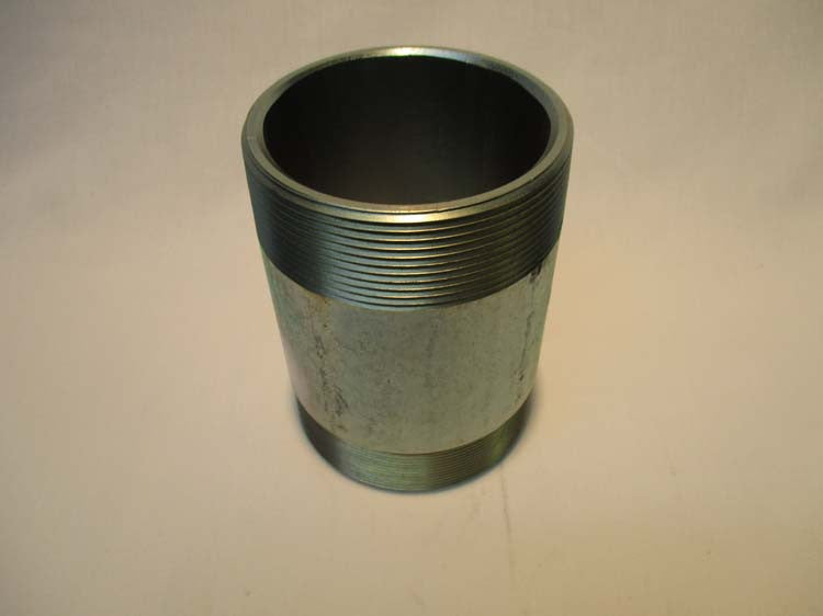 Stainless Steel Nipple 4 x 6 NPT/BSP Threaded Pipe Fitting - Perfect for Plumbing, Hydraulic Systems & Industrial Applications