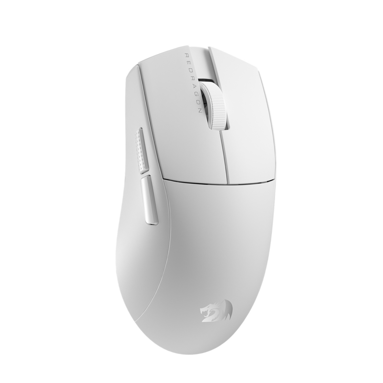 Redragon King Pro M916 Gaming Mouse - 1000Hz Polling Rate, White - Perfect for FPS, MOBA & PC Gaming