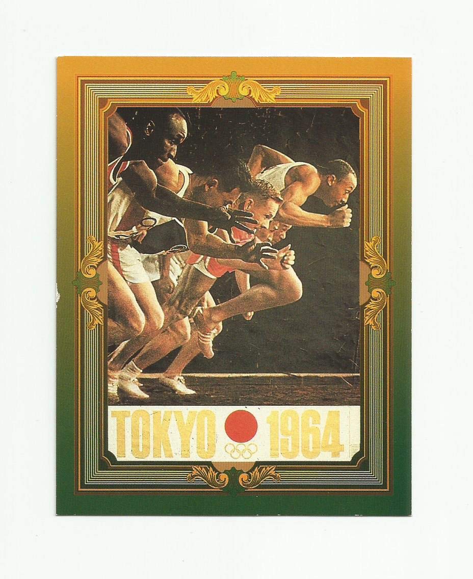 1992 Collect-A-Card Olympic Poster Card - 1964 Summer Games Tokyo #TSC-5 | Vintage Sports Memorabilia, Rare Trading Card for Collectors | Perfect for Display, Gifts & Sports Memorabilia Collections