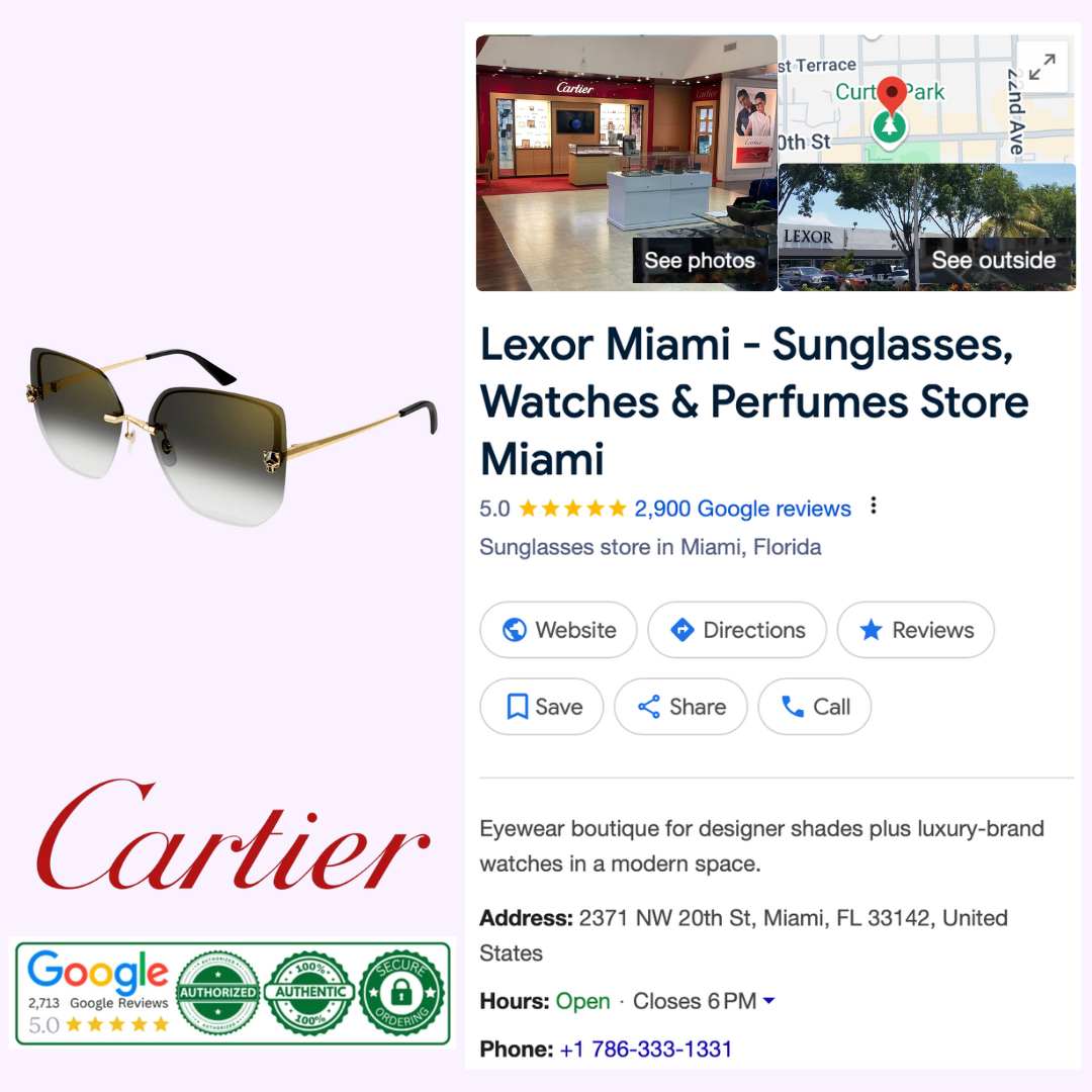 Cartier CT0432S 001 63 Sunglasses - Luxury UV Protection Aviator Style for Men & Women | Perfect for Driving, Travel & Outdoor Activities