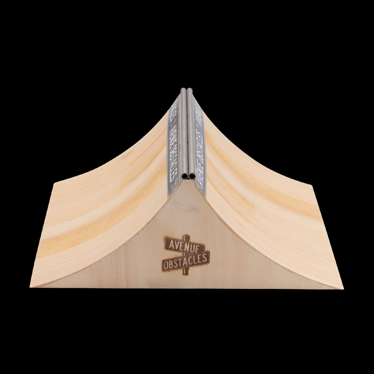Avenue Fingerboard Ramp with Spine Transfer - Professional Skateboard Training Tool for Finger Tricks & Stunts - Perfect for Skateboard Enthusiasts & Beginners Practice at Home or Office