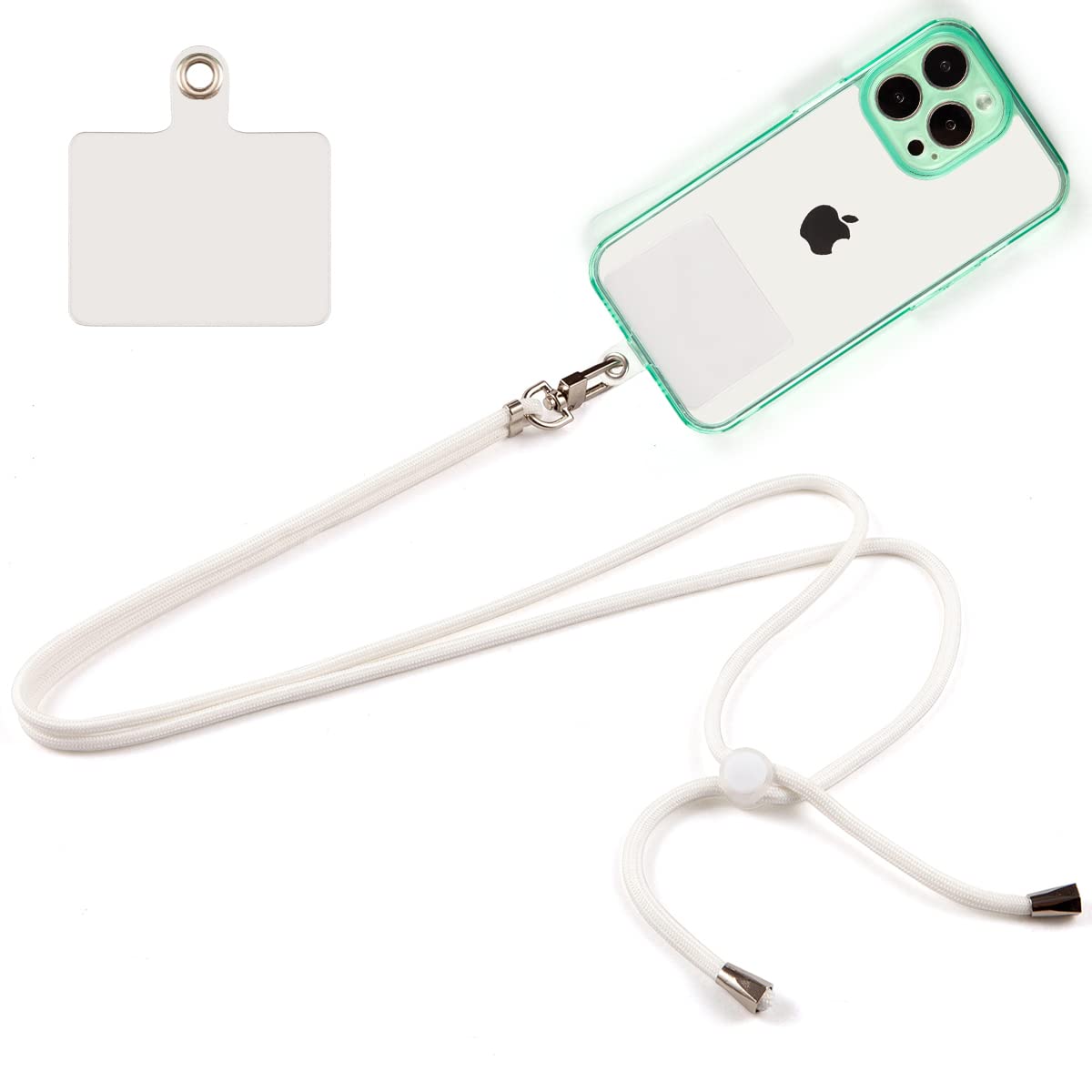 Adjustable Phone Lanyard Wrist Strap with Full Coverage Case - Crossbody Cell Phone Strap for Outdoor, Travel, and Everyday Use