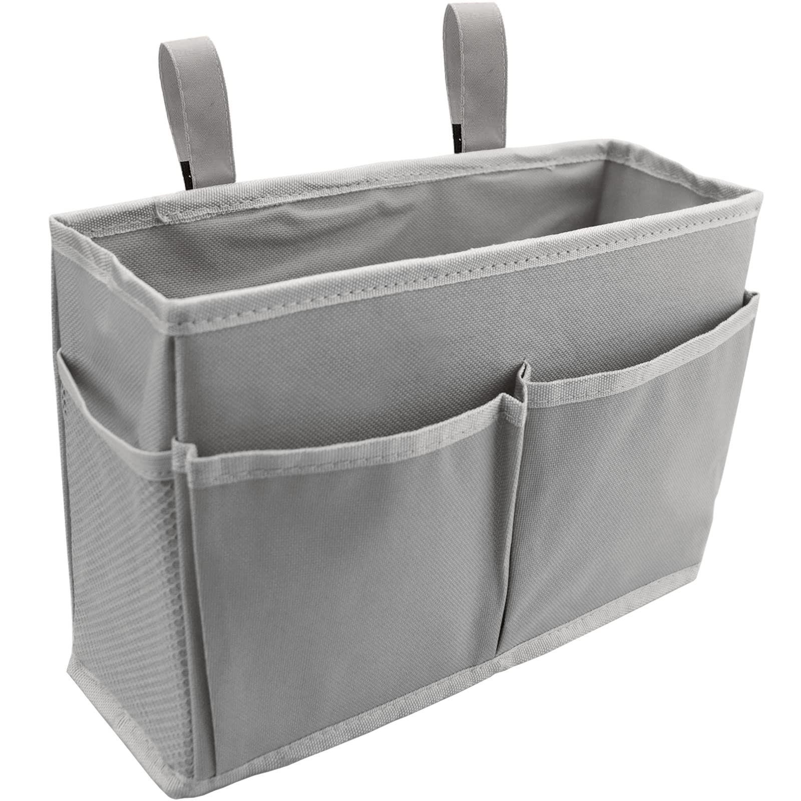 Space-Saving Bunk Bed Organizer with Storage Pockets - Hanging Bedside Caddy for Camp, Dorm, Hospital & Baby Bed Rails - Perfect for Small Space Organization & Easy Access to Essentials