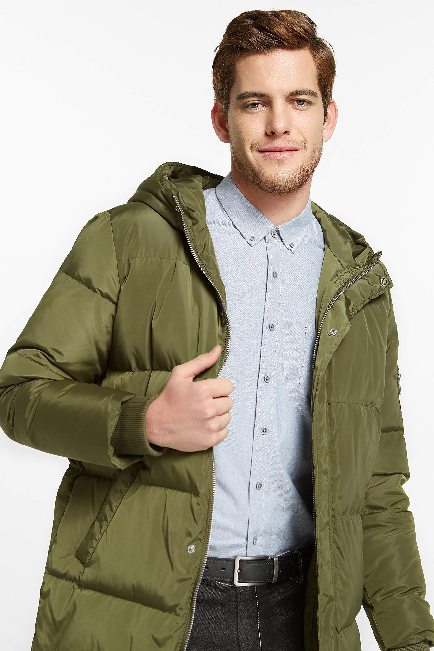 Orolay Men's Thickened Down Jacket - Winter Warm Puffer Coat for Extreme Cold Weather | Outdoor Activities, Skiing, Snowboarding & Daily Commute