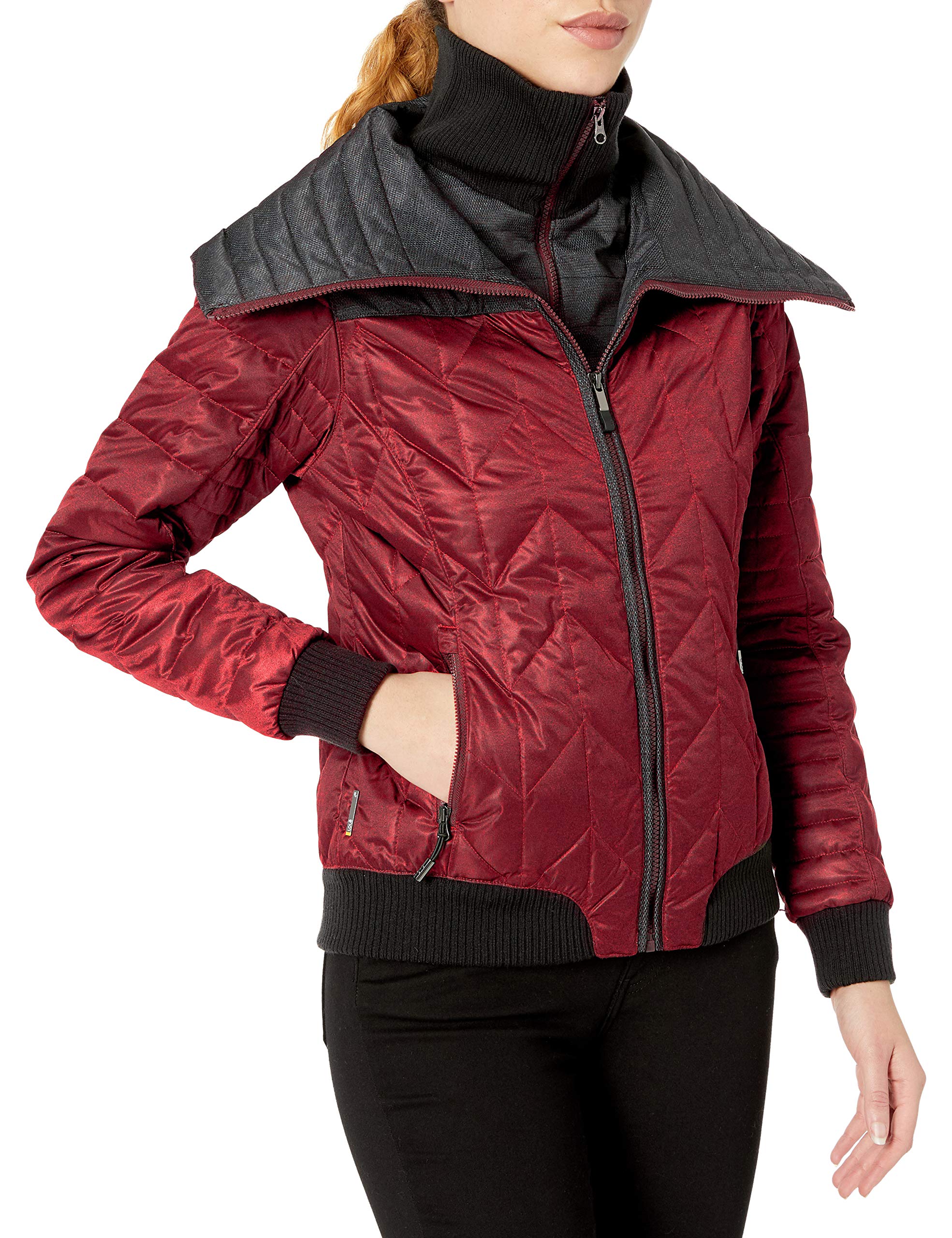 LOLE Women's Colleen Jacket - Lightweight Waterproof Windbreaker for Hiking, Running & Outdoor Activities | Stylish Raincoat with Hood for Travel & Commuting