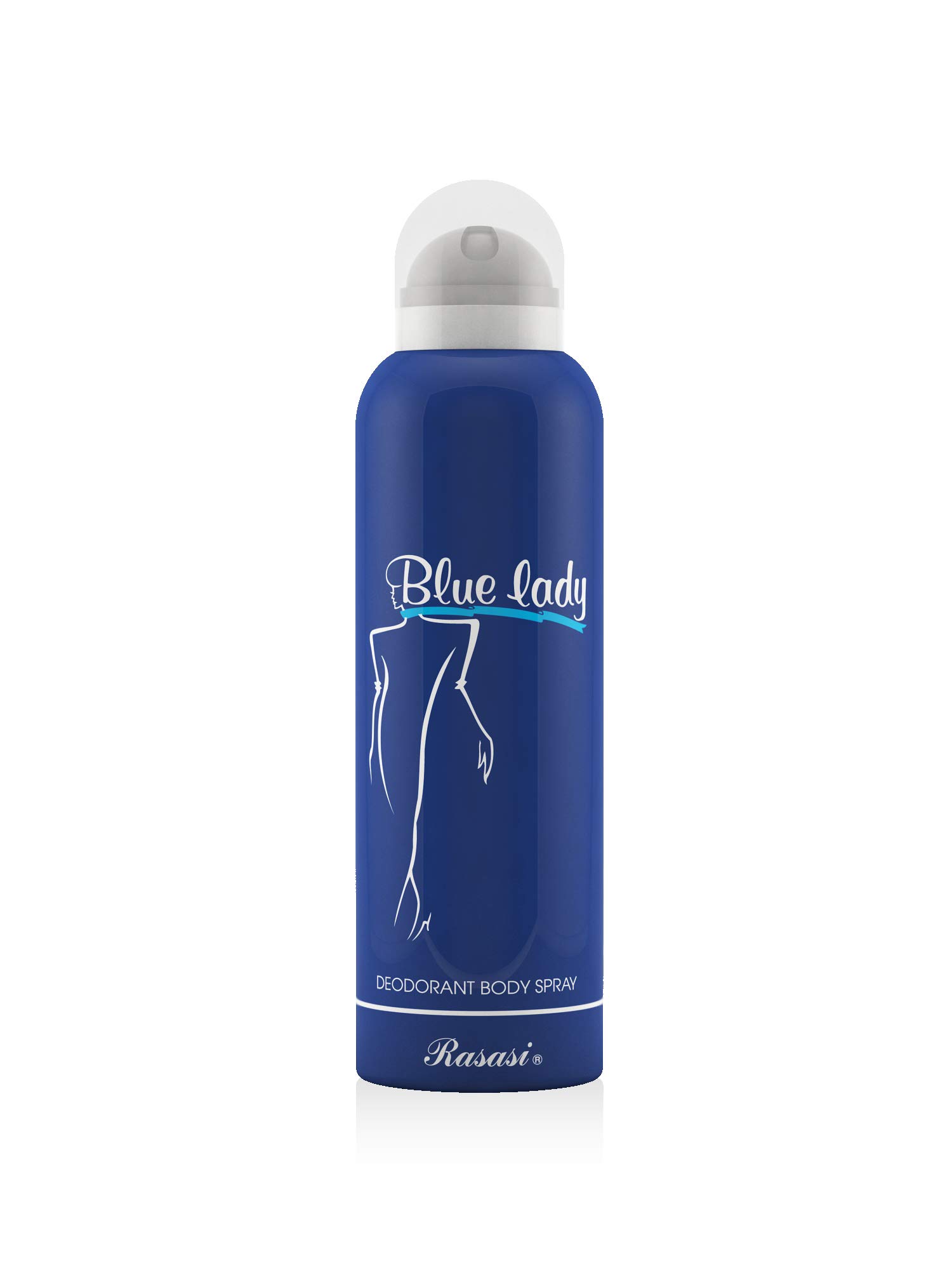 Rasasi Blue Lady Deodorant Spray for Women - 200ml Long-Lasting Freshness, Odor Protection - Perfect for Daily Use, Gym, Work & Outdoor Activities