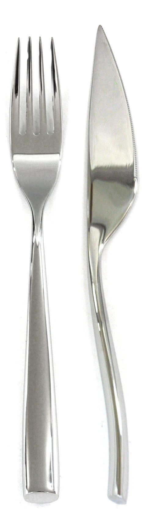 Premium MEPRA Stainless Steel Flatware Dinner Forks - 18/10 Mirror Polished, Set of 4 - Elegant Tableware for Fine Dining, Wedding Gifts & Home Entertaining