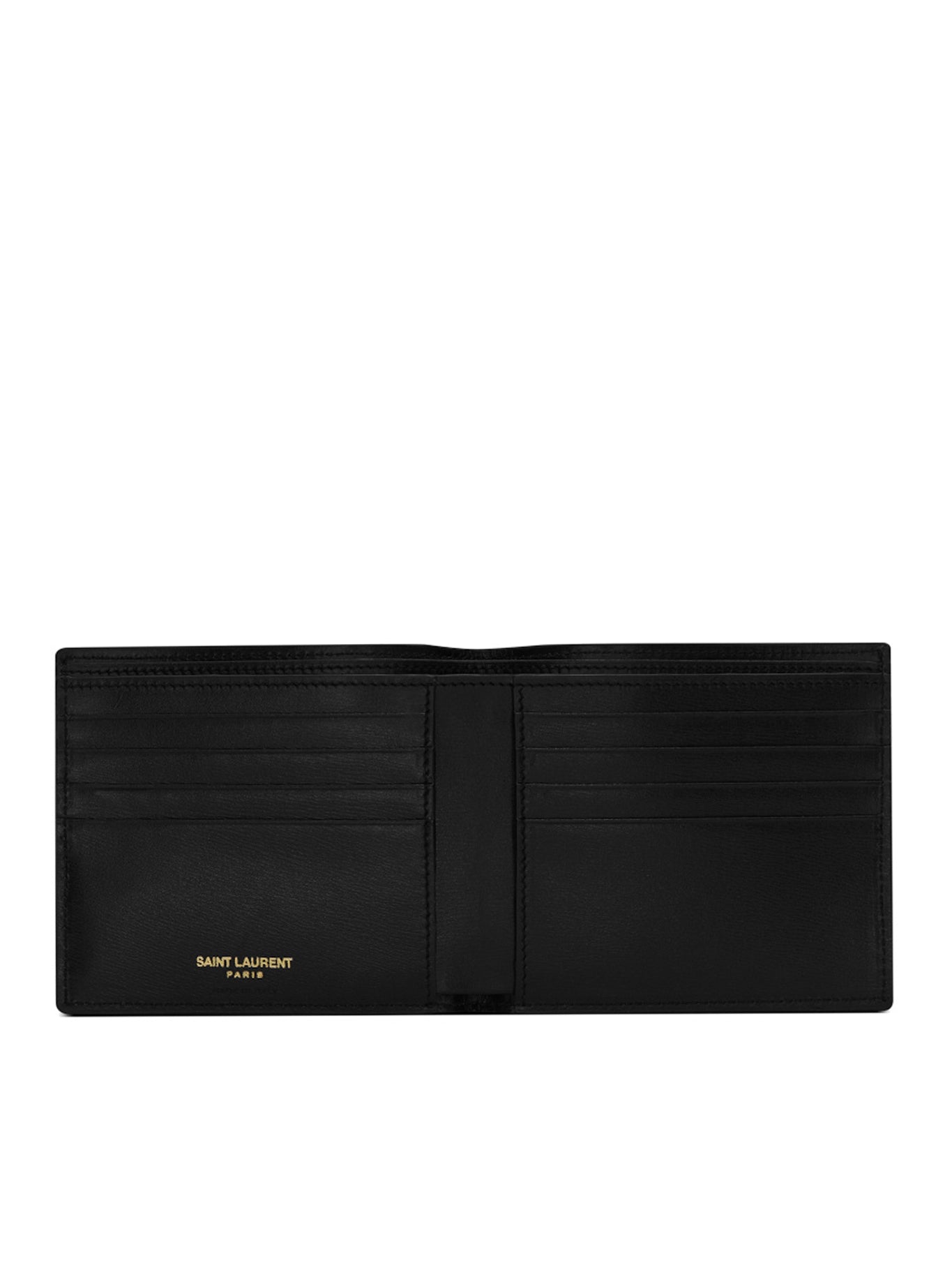 Saint Laurent Monogram Wallet in Black - 60772702G0W | Luxury Leather Wallet for Men & Women | Perfect for Everyday Use, Travel & Gifting
