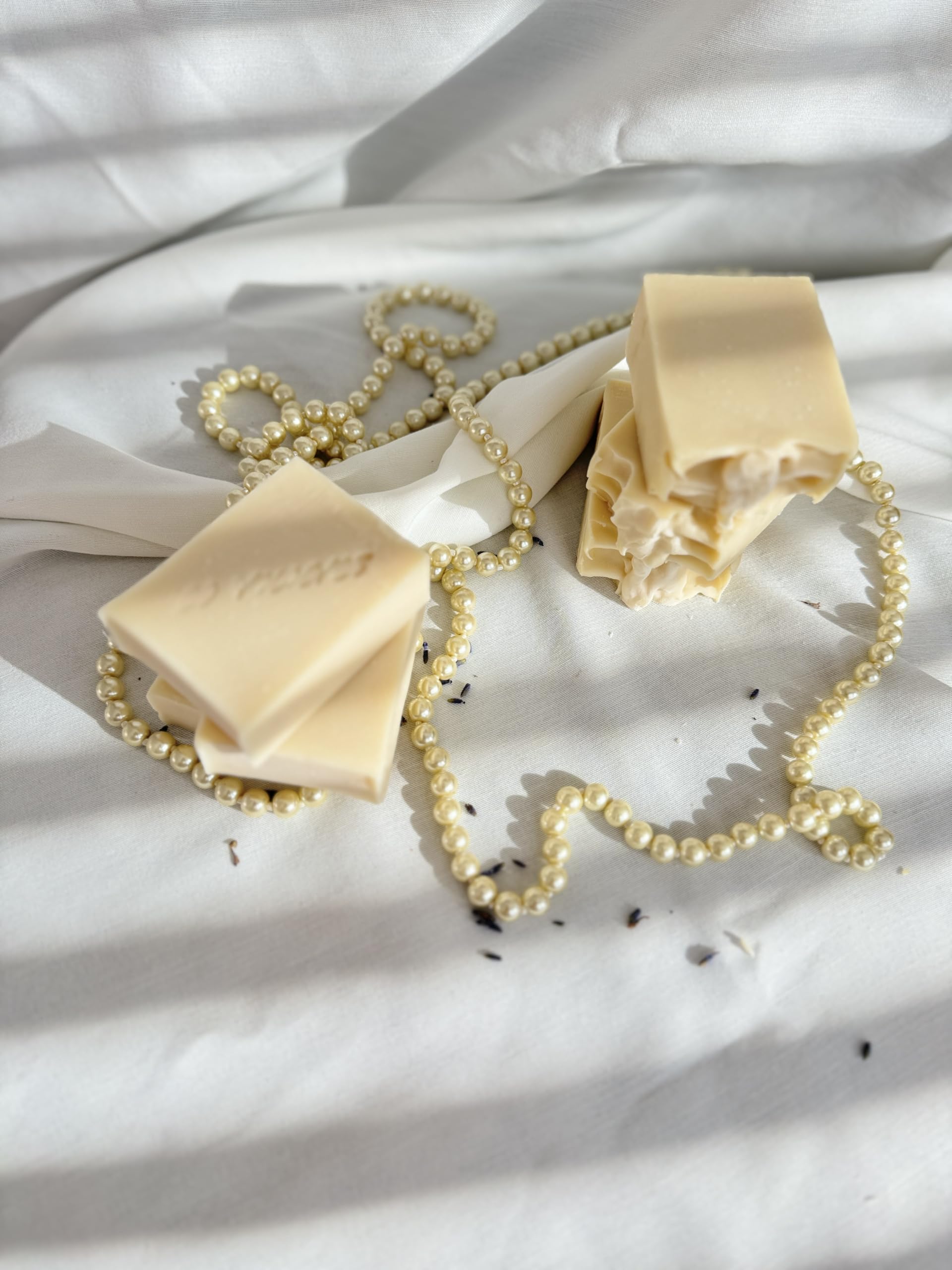 Soanna Set of 2 Unscented Vegan Baby Soap Bars - Gentle & Hypoallergenic for Newborns & Sensitive Skin - Perfect for Bath Time & Baby Care Routine
