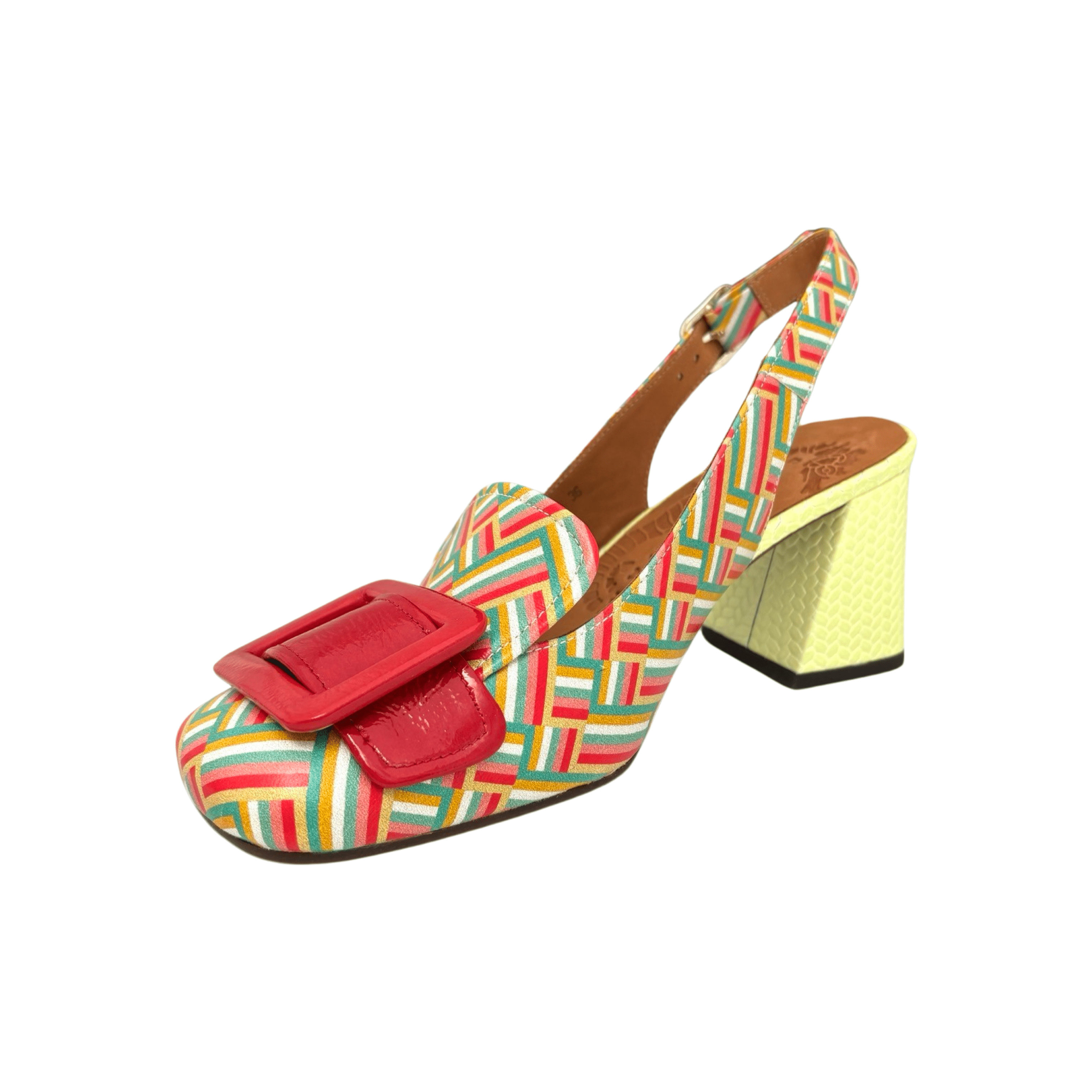 Suzan Women's Stylish Geometric Print High Heels - Perfect for Parties, Weddings & Evening Events