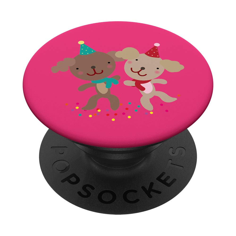 Adorable Dog PopSocket - Cute Phone Grip Stand for iPhone & Samsung - Perfect for Pet Lovers, Selfies, and Everyday Use