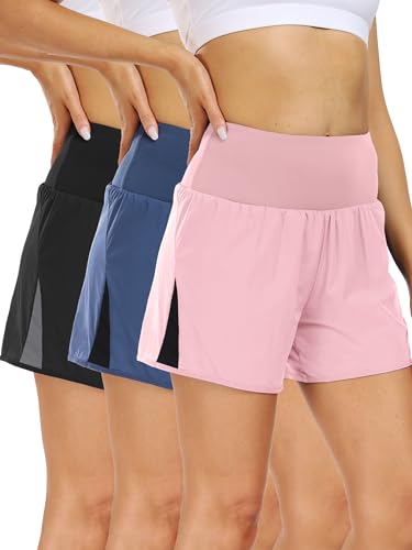 3 Pack: 11# Black & Navy Blue & Pink
