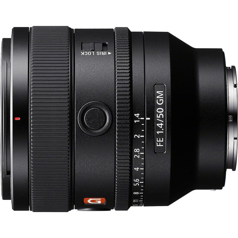 Sony FE 50mm F1.4 GM Full-Frame E-Mount Lens - Premium Fast Prime for Portraits, Low Light & Street Photography | Perfect for Sony Mirrorless Cameras