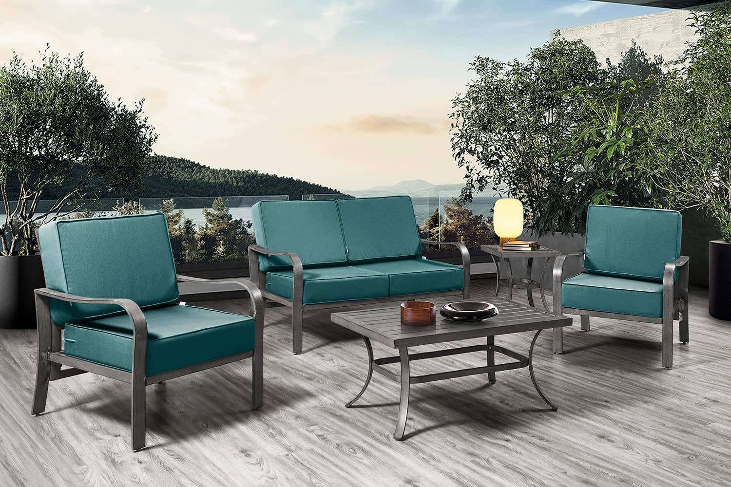 ARTPLAN Deep Seat Outdoor Cushion Set - 24