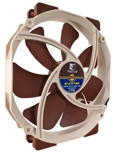 Noctua NF-A15 Premium 140x150x25mm Cooling Fan - High Performance PC Case & CPU Cooler for Quiet Gaming & Workstation Builds