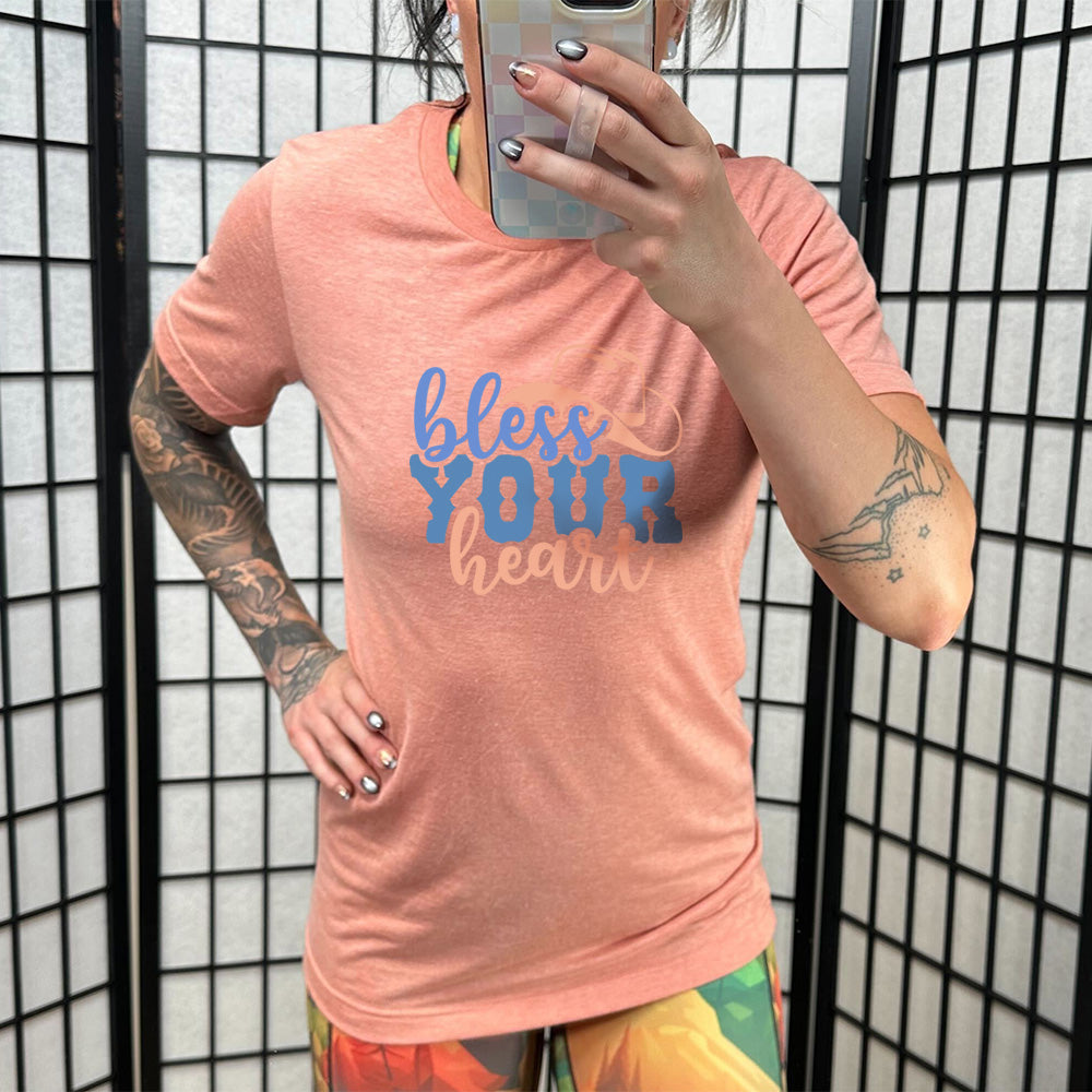 Bless Your Heart Unisex T-Shirt - Comfortable Cotton Tee for Casual Wear, Gifts & Everyday Outfits
