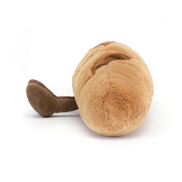 Funny Amuseables Baguette Plush Toy - Soft French Bread Pillow for Home Decor, Gifts & Stress Relief - Perfect for Office, Bedroom & Car Accessories