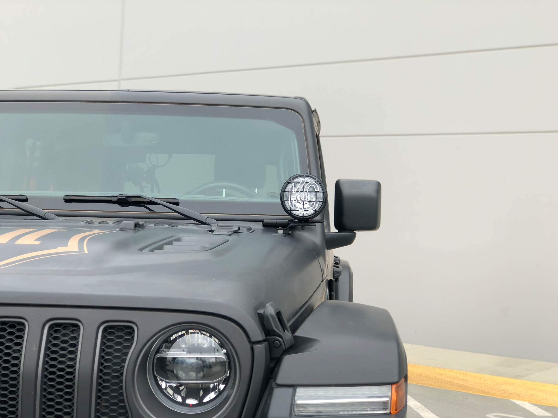 KC HiLiTES 97113 Jeep JL A-Pillar Mount with 6