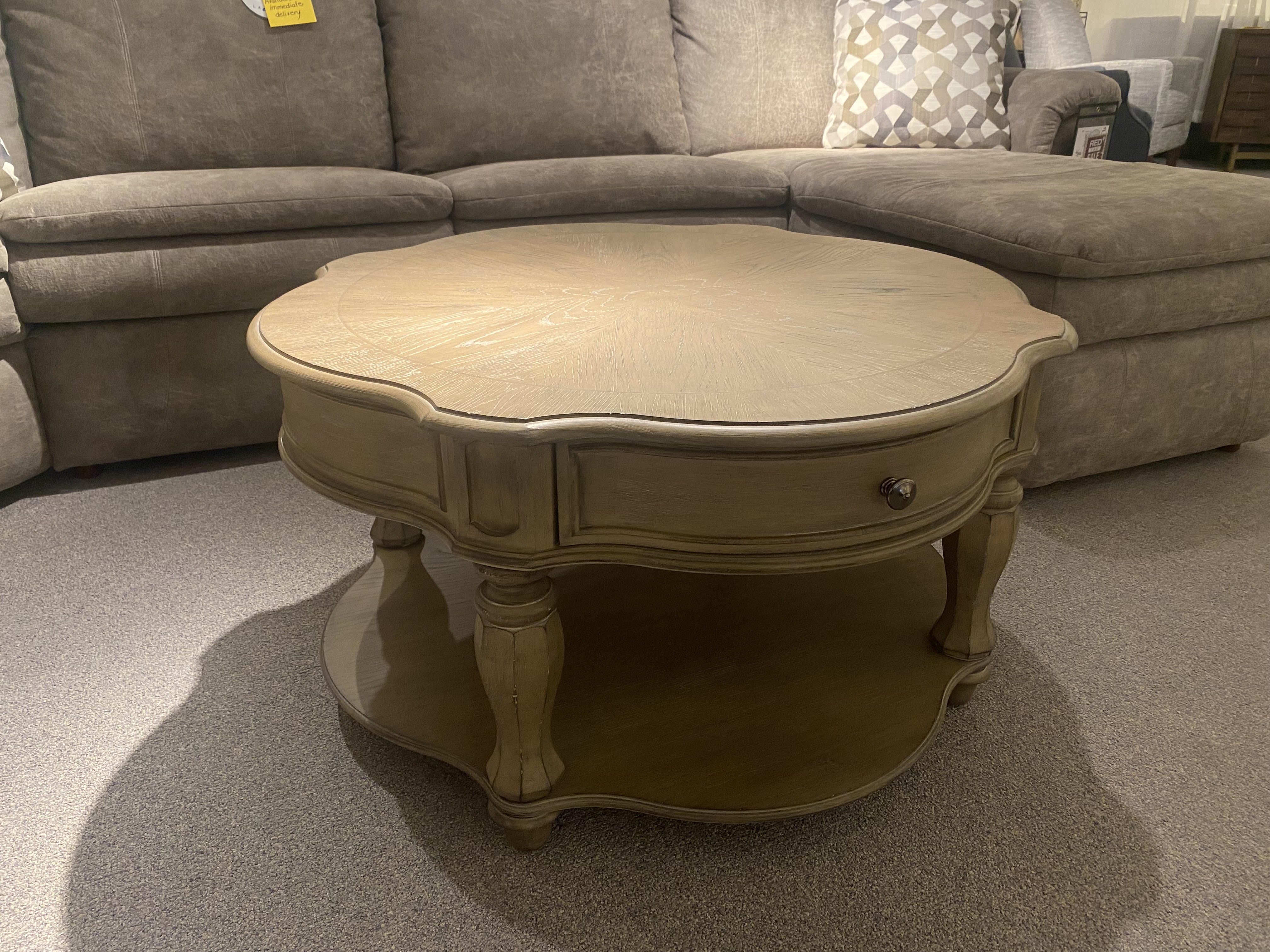 Magnolia Coffee Table - Modern Wooden Coffee Table for Living Room, Farmhouse & Rustic Home Decor - Perfect for Coffee, Books & Living Room Essentials