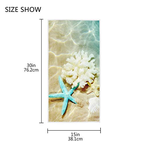 Premium Blue Starfish Hand Towels - 30