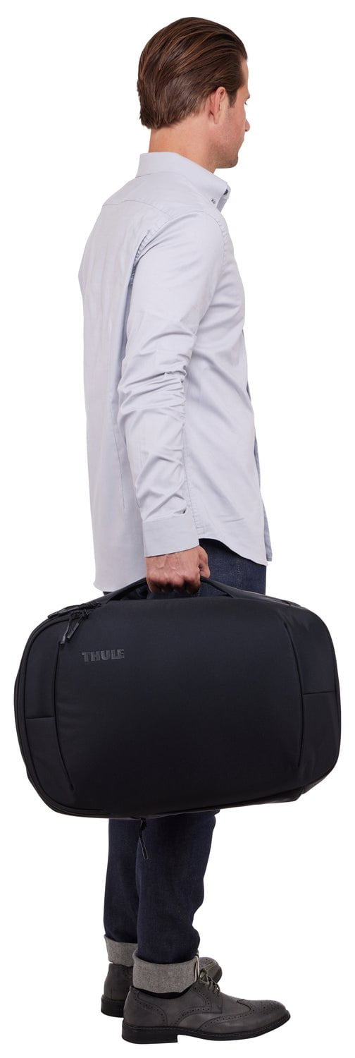 Thule Subterra 2 Convertible Carry On Bag 40L - Lightweight Durable Travel Backpack for Business & Vacation - Perfect for Airplane, Train & Commuting (Black)