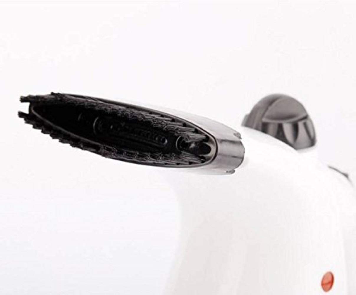 Plenzo 4-in-1 Portable Steamer for Clothes & Facial Care - Handheld Garment Steamer, Fabric Steam Brush, Nose Steamer for Cold & Cough Relief - Perfect for Travel, Home Use & Quick Wrinkle Removal
