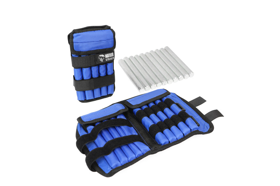 Adjustable Ankle and Wrist Weights for Women & Men - 1-5 lbs Each - Fitness Training, Running, Walking, Workout - Perfect for Home Gym, Jogging, and Physical Therapy