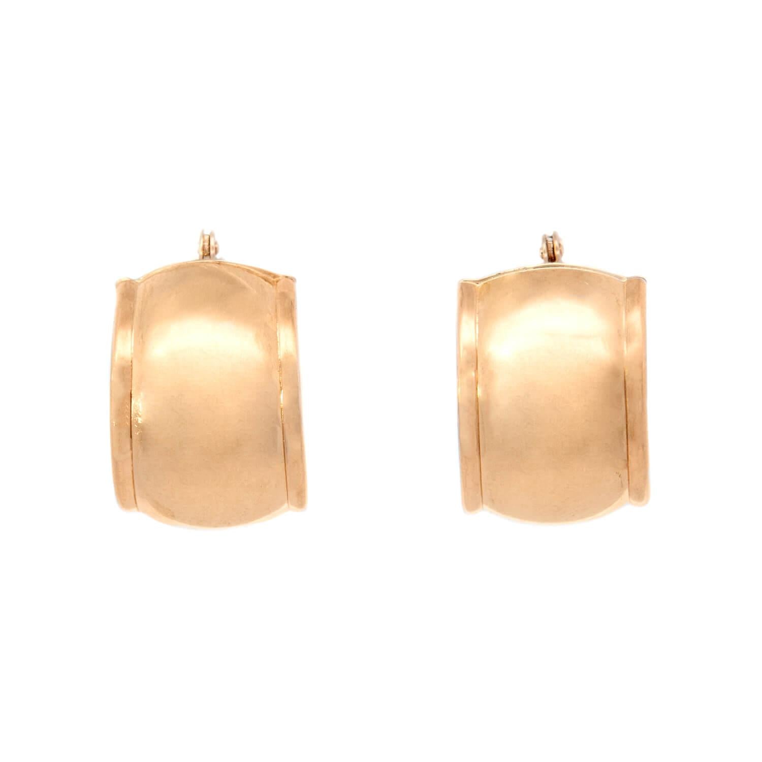 14K Gold Huggie Hoop Earrings for Women - Dainty Everyday Hoops, Minimalist Jewelry for Work, Date Night & Special Occasions