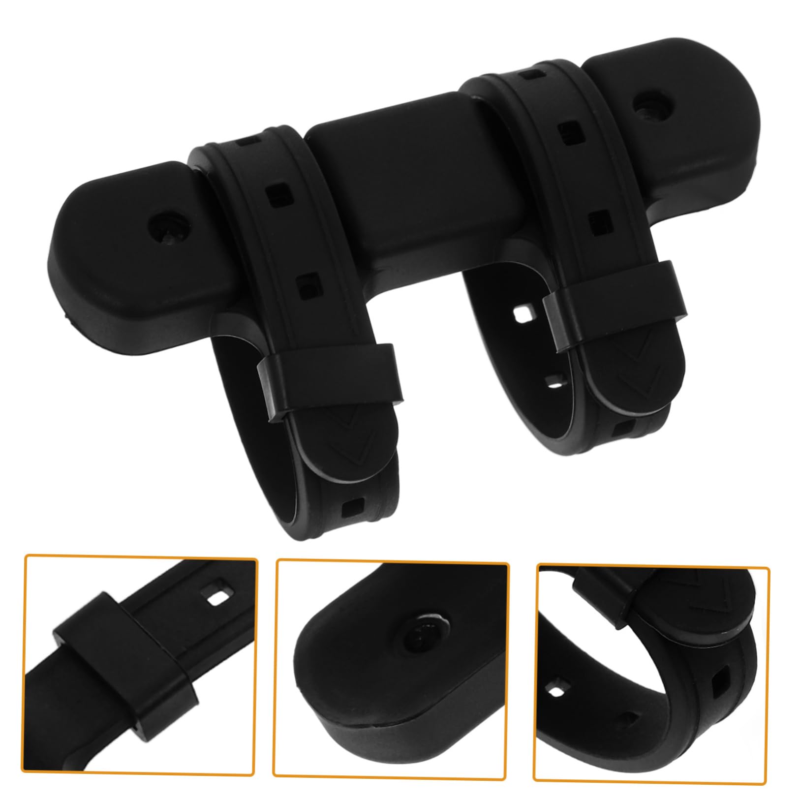 BESPORTBLE 2 Pack Bike Water Bottle Holder - Universal Bicycle Drink Cage Mount for Electric & Regular Bikes - Durable Plastic Bottle Cage Adapter with Secure Clip - Perfect for Road Cycling, Mountain Biking & Commuting