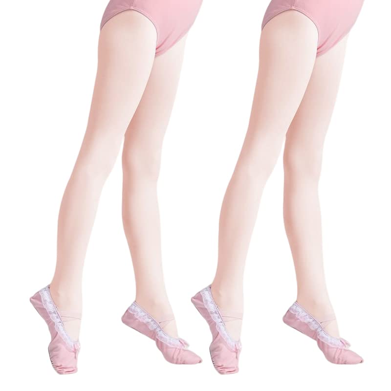 2 Pairs Ballet Pink