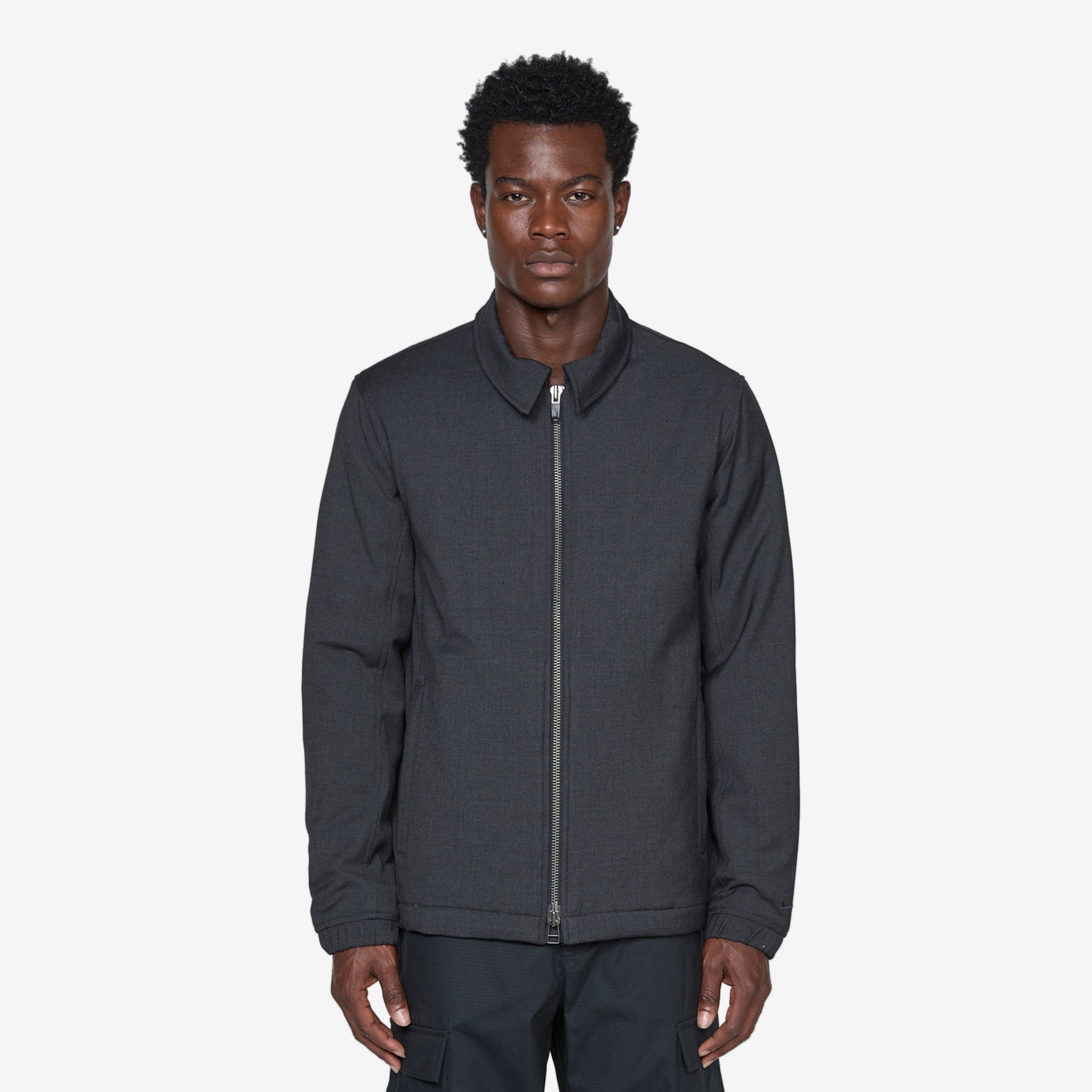 Nike Wool Classics Insulated Jacket for Men - Warm Winter Coat, Water-Resistant Outdoor Jacket, Black - Perfect for Hiking, Skiing & Cold Weather Activities