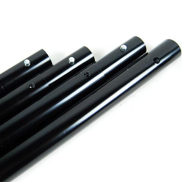 300cm Backdrop Crossbar - 4 Segment Photography Support Bar for Studio, Portrait & Event Backdrops