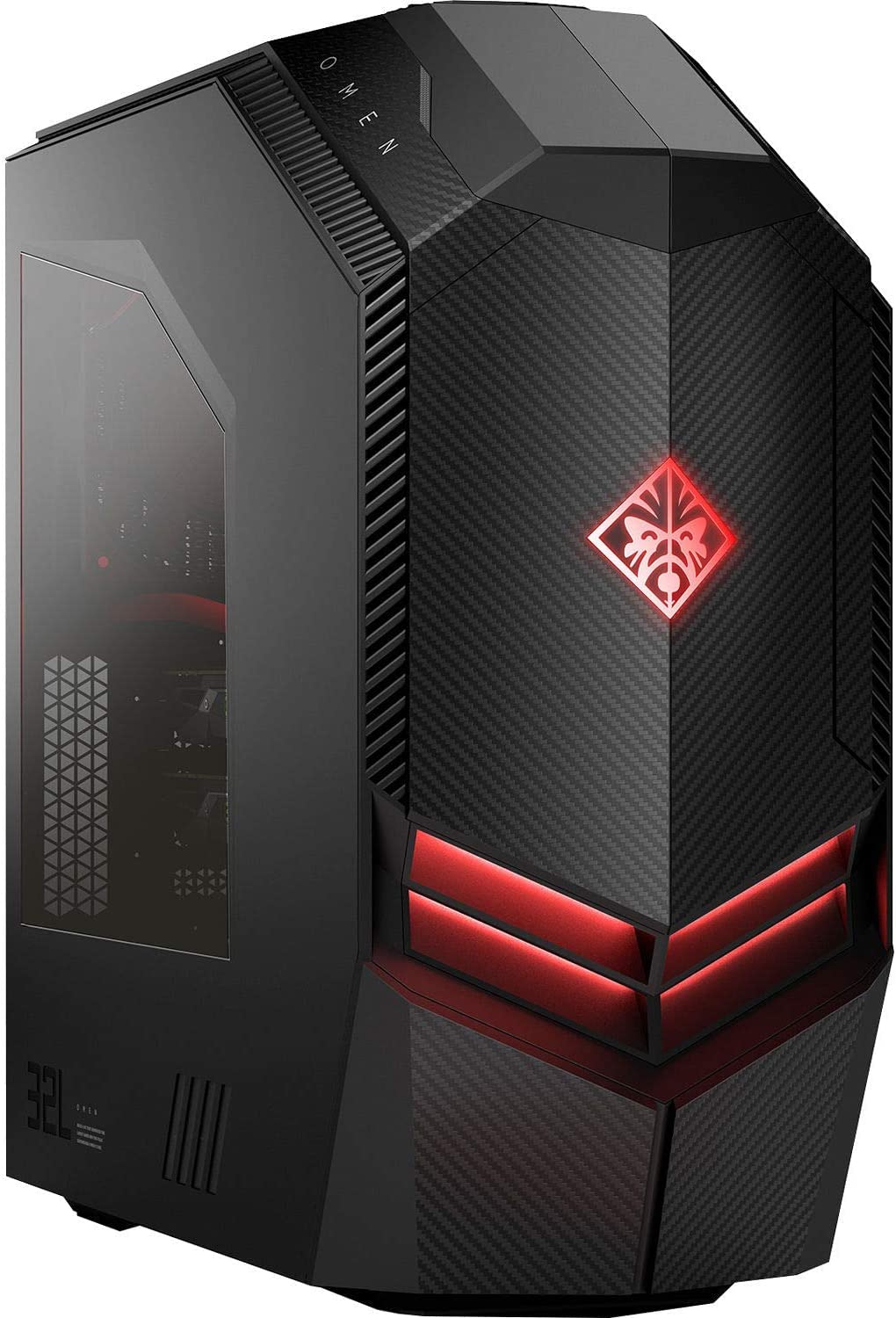 HP Omen 880se Gaming & Workstation Desktop PC - Intel i7-9700K 6-Core, 16GB RAM, 512GB PCIe SSD, NVIDIA RTX 2080 Ti, WiFi 6, Bluetooth 5.0, Windows 10 Pro (Renewed) - Perfect for 4K Gaming, Video Editing & Professional Work