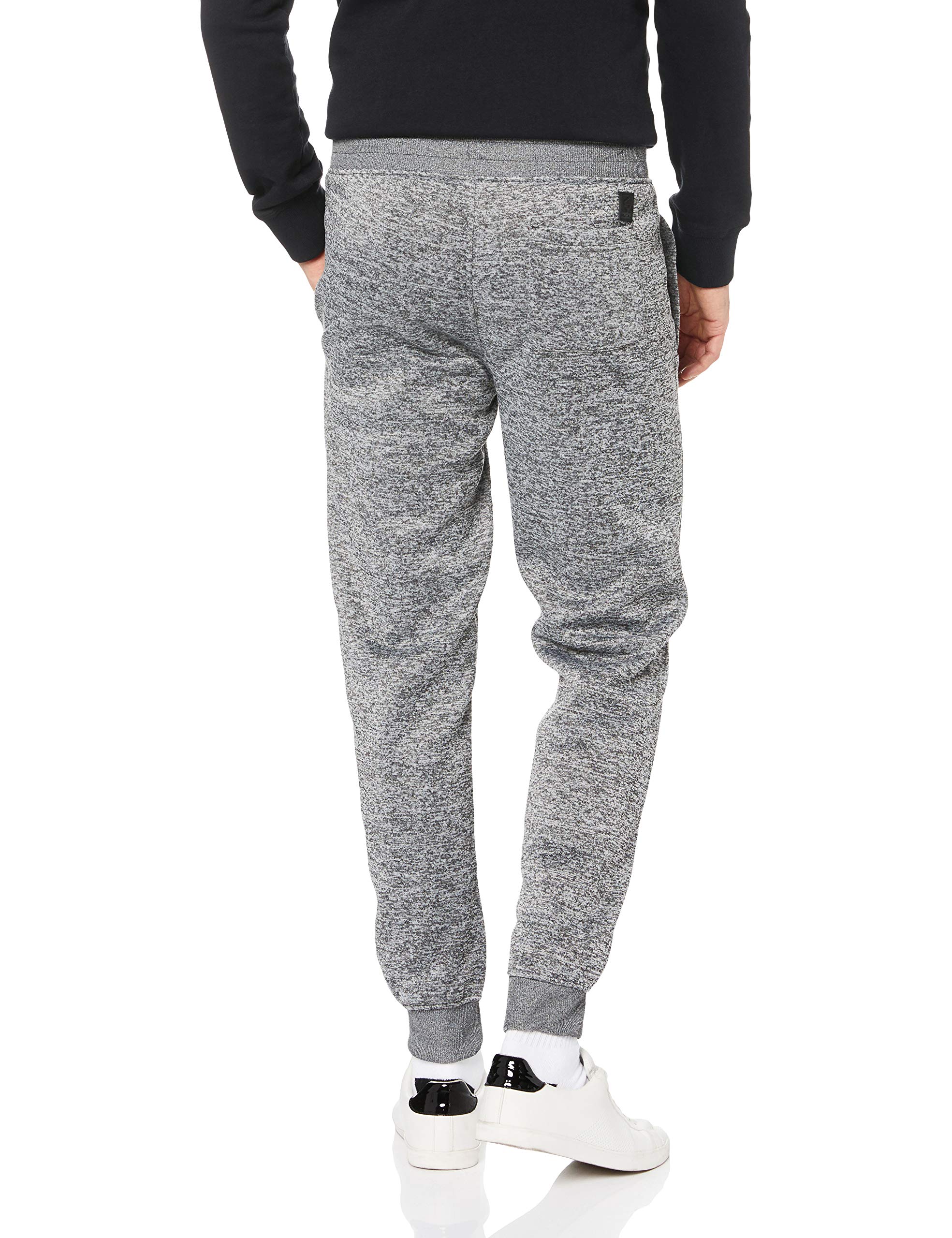 Southpole Men's Marled Fleece Sweatpants - Comfortable Joggers for Casual Wear, Lounge & Gym - Regular & Big & Tall Sizes Available