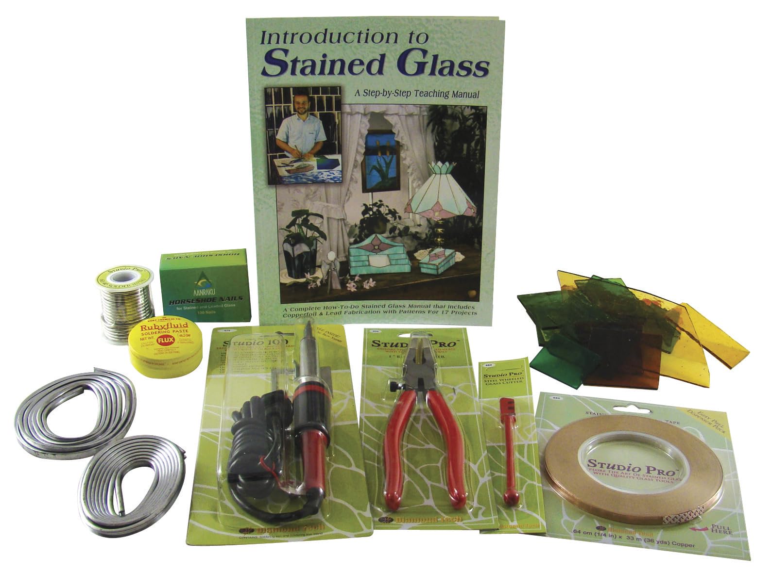 Stained Glass Art Kit for Kids & Adults - DIY Window Suncatcher Craft Set for Home Decor, Classroom Projects & Party Activities