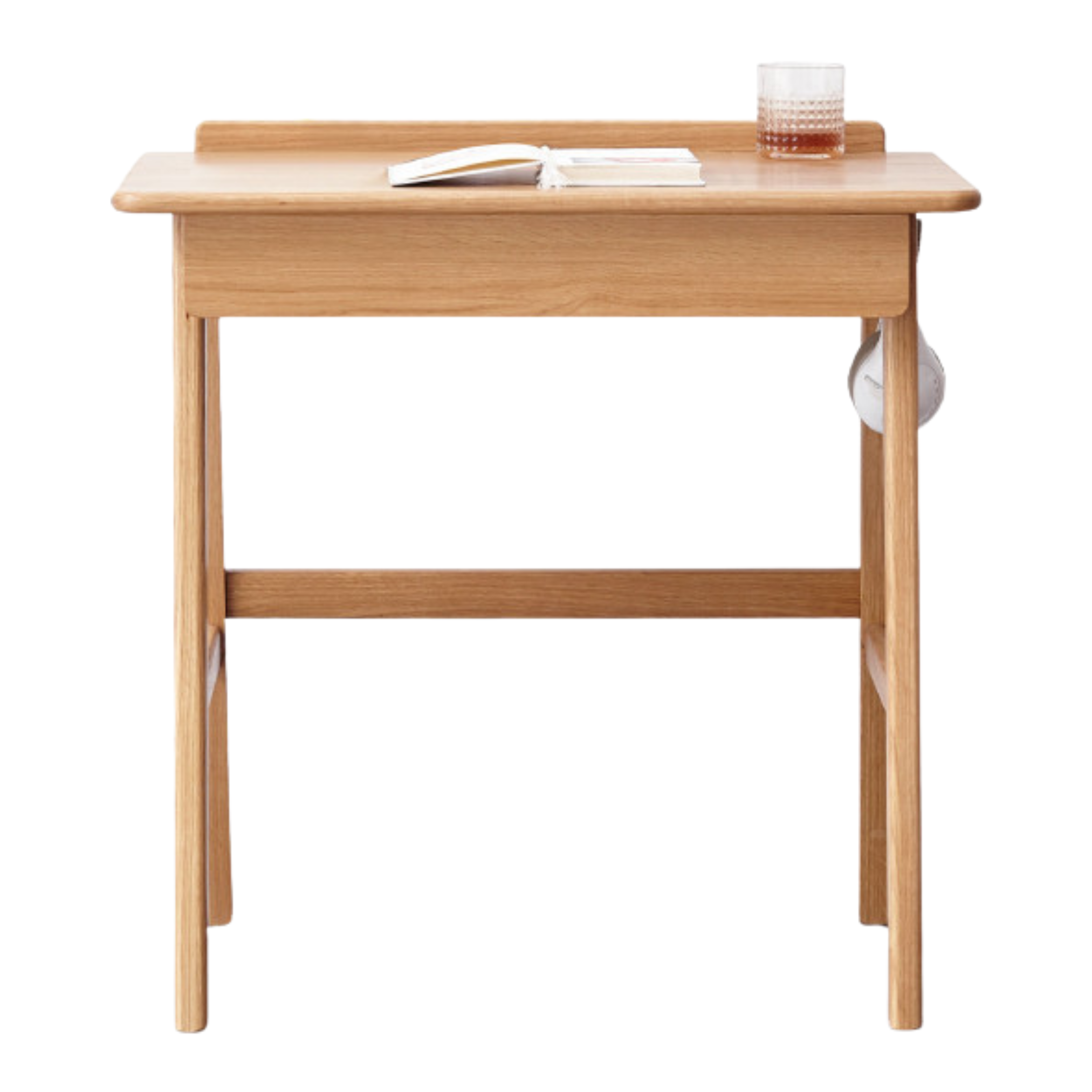 35.4x18.9x30.7 inch/ 90x48x78сm/ Natural Wood color/ a desk with one drawer
