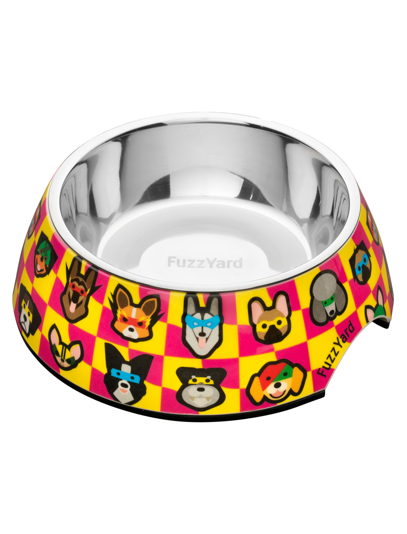 FuzzYard Easy Feeder Slow Feed Dog Bowl - Non-Slip Pet Food Dish for Small Medium Large Dogs - Perfect for Fast Eaters & Mealtime Enrichment