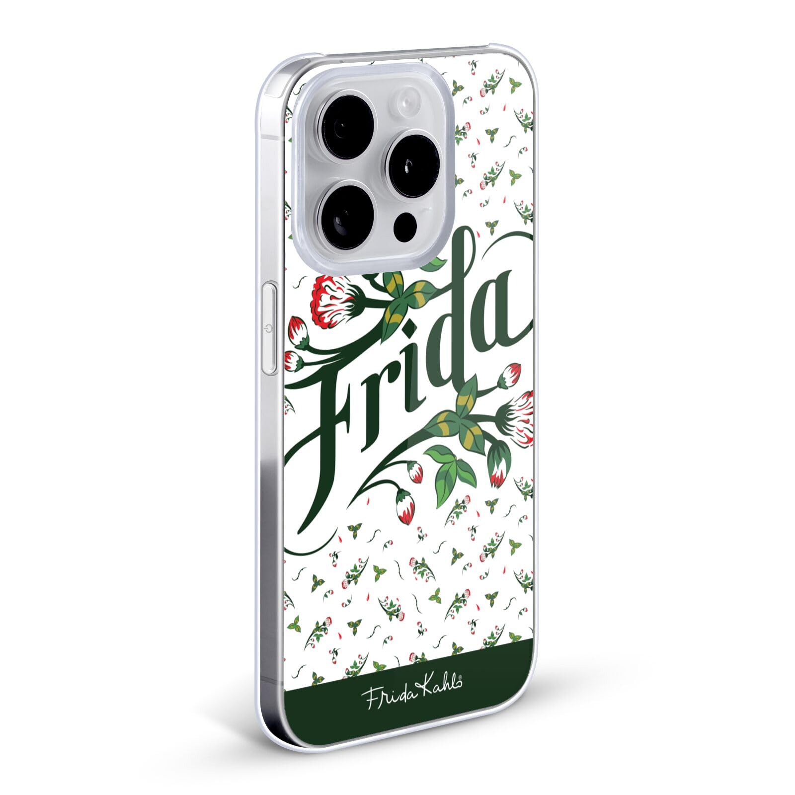 Frida Kahlo Floral iPhone 13 Mini Case - Officially Licensed Hard Back Cover by Head Case Designs | Perfect Gift for Art Lovers & Phone Protection
