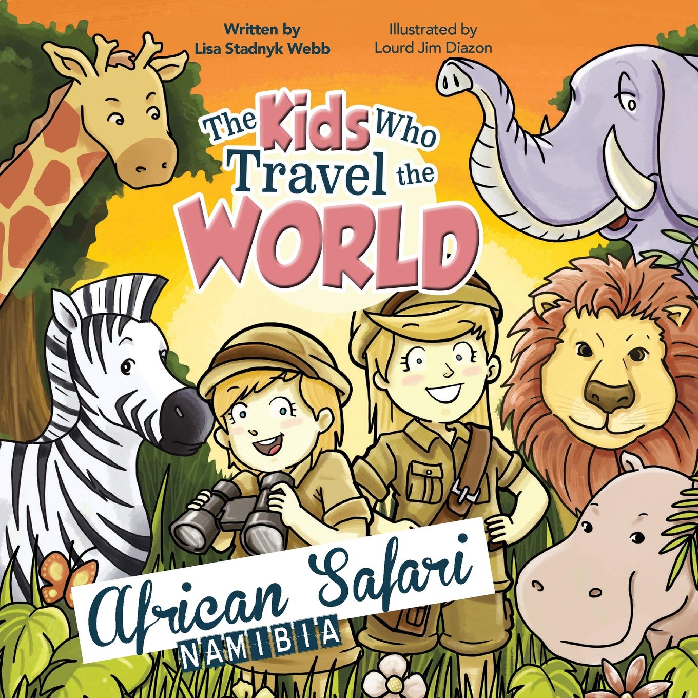 African Safari Adventure Book for Kids - Travel the World & Explore Wildlife | Perfect for Bedtime Stories & Classroom Learning