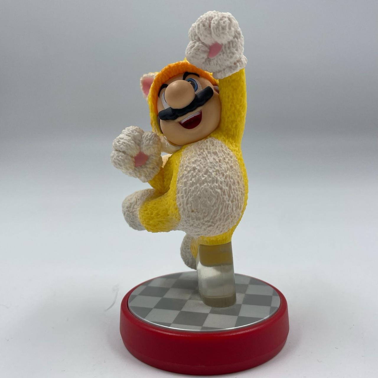Super Mario Series Cat Mario Amiibo Figure - Collectible Nintendo Character for Gaming & Display
