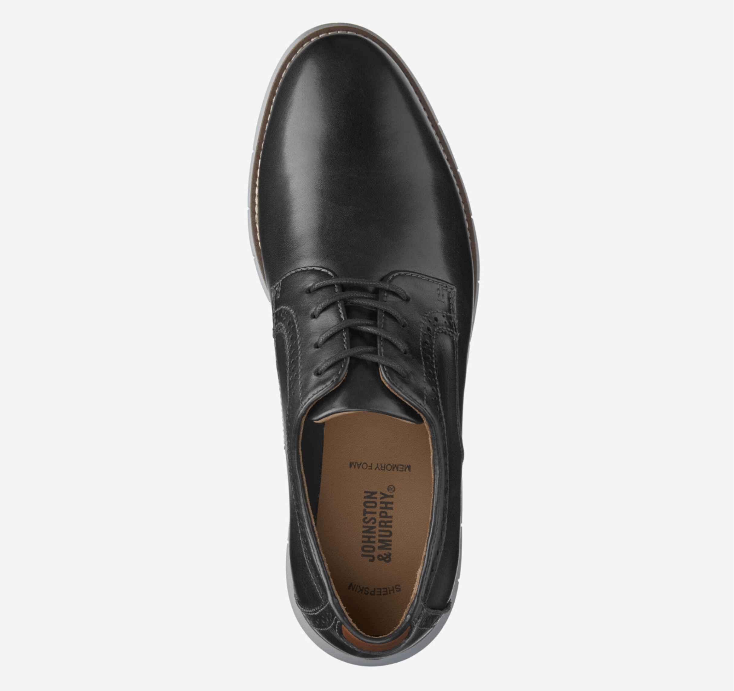 Holden Plain Toe Men's Casual Leather Shoes - Comfortable & Stylish for Work, Travel & Everyday Wear