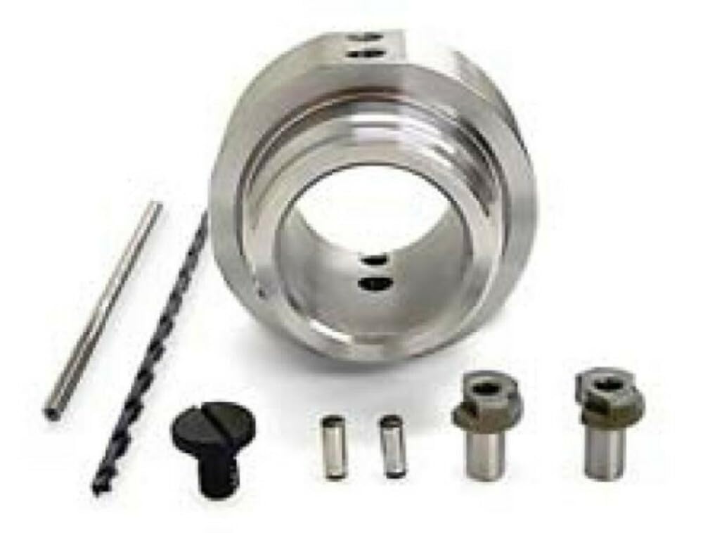 ATI PERFORMANCE 918993 Crank Pin Drill Fixture Kit - Black Oxide for Engine Rebuilding & Performance Upgrades | Professional Automotive Tool for Mechanics & DIY Enthusiasts