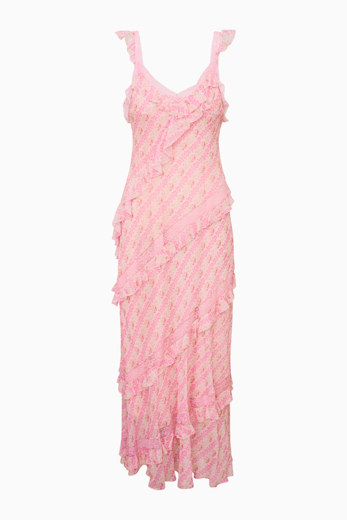 Radiance Fragrance Print Maxi Dress - Floral Summer Long Dress for Women, Boho Chic Beach Cover Up, Perfect for Vacations & Outdoor Events