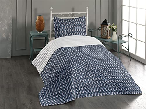Bluegrey Dark Blue White