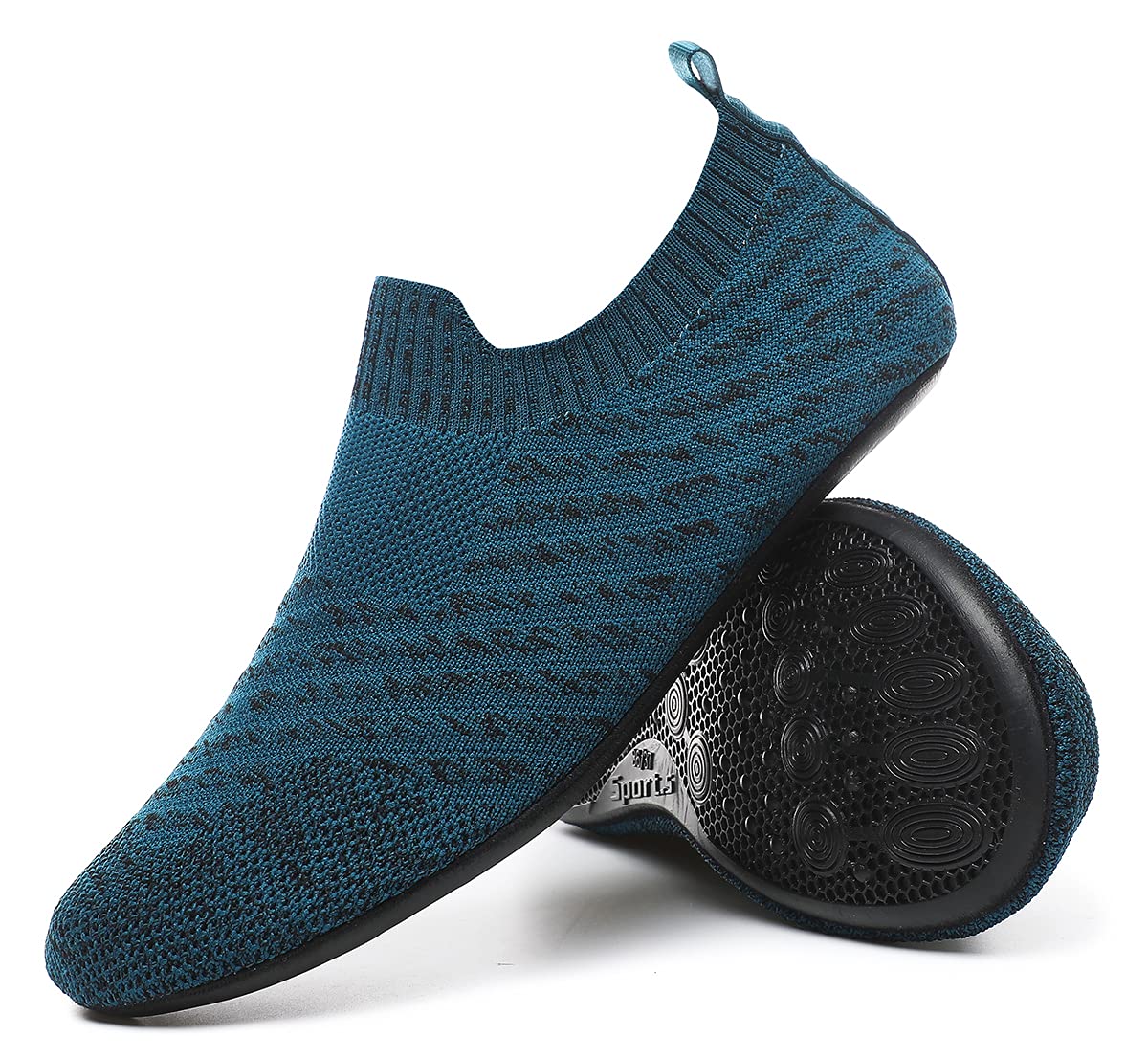 SLEVEL Lightweight Non-Slip House Slippers for Women & Men - Indoor Home Yoga Shoes for Comfort & Relaxation - Perfect for Lounging, Meditation, and Cozy Home Wear
