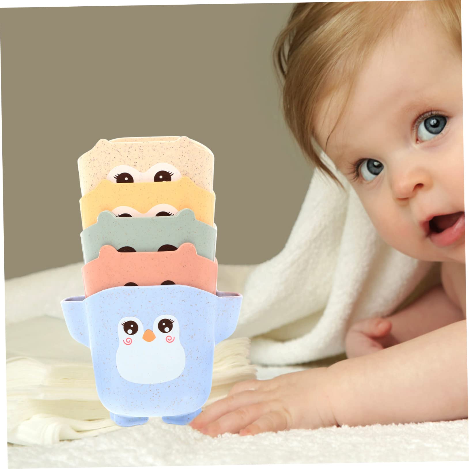 UPKOCH 2 Sets Baby Bath Toys for Newborns - Cute Cartoon Bathtub Toys, Plastic Bathing & Beach Play Set for Toddlers - Fun Bath Time & Outdoor Water Play