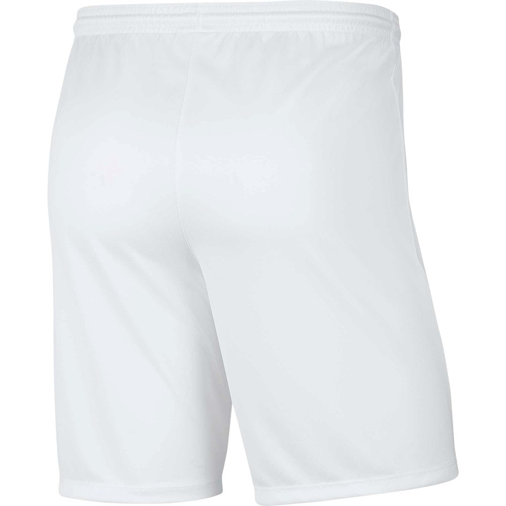 Nike Youth Park III Knit Shorts - White - Comfortable Athletic Shorts for Boys & Girls - Perfect for Running, Basketball & Casual Wear